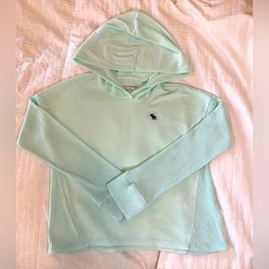 Abercrombie Kids Girl Long Sleeve Hoodie Top